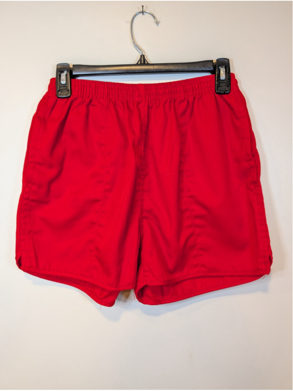 Vintage St Johns Bay Red Swim Trunks Shorts USA Fits Like Modern 28-30 Small